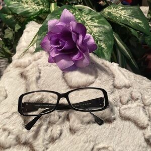 Gianni Prescription Quality rectangular Eyeglass/Sunglasses Frame Original Case